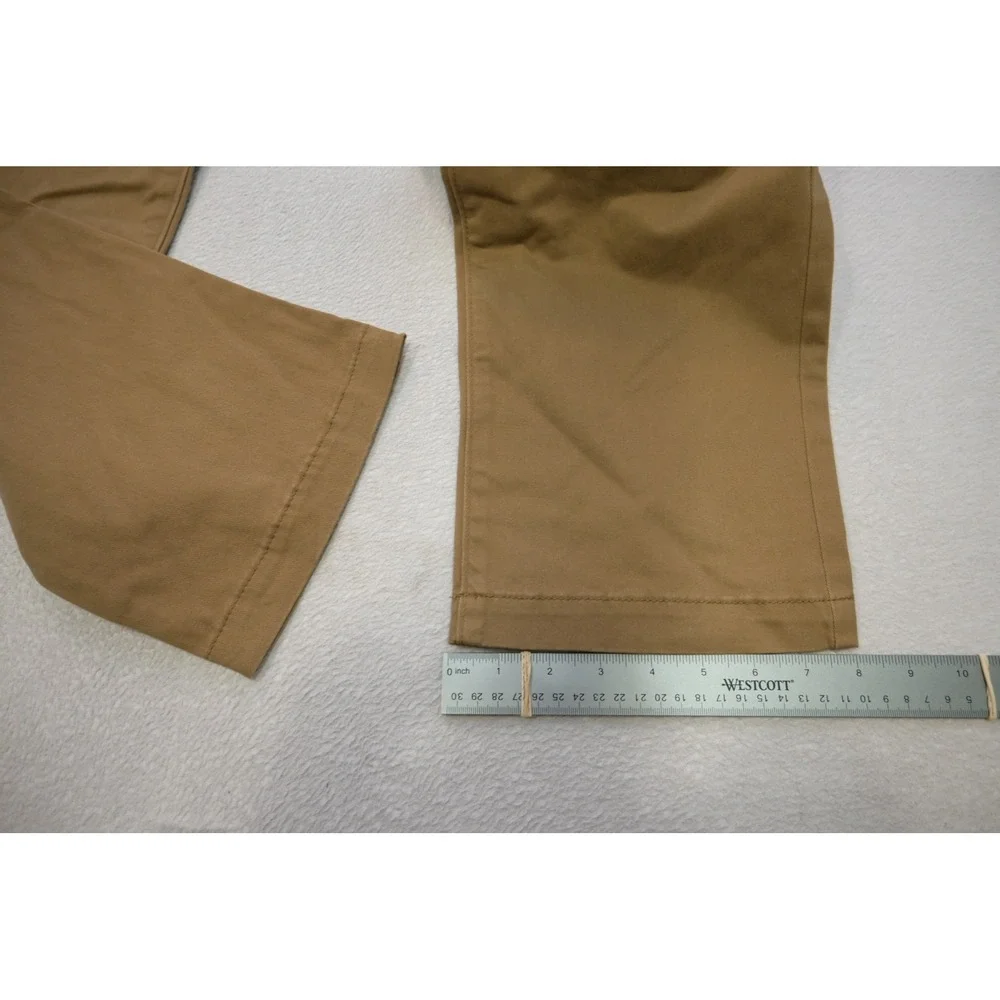 Sonoma Flexwear Pants Mens 33x32 Khaki Brown Straight Leg Chino‎ New NWT